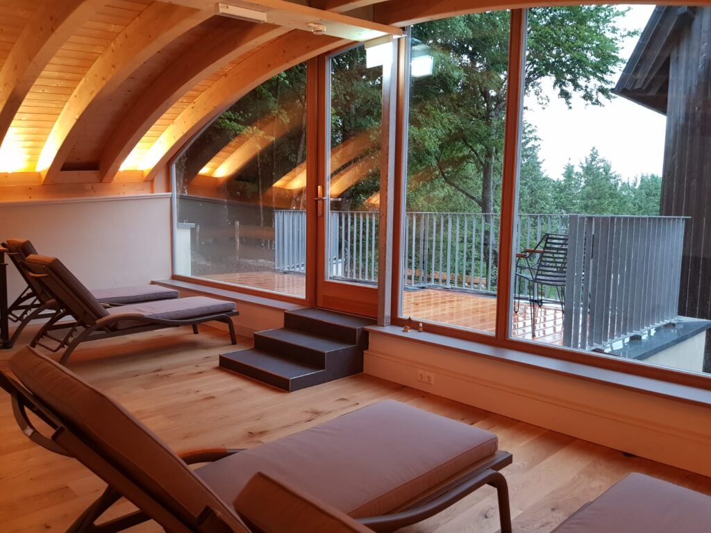 Hotel Berghaus Freiburg Bild des Ruheraums Sauna